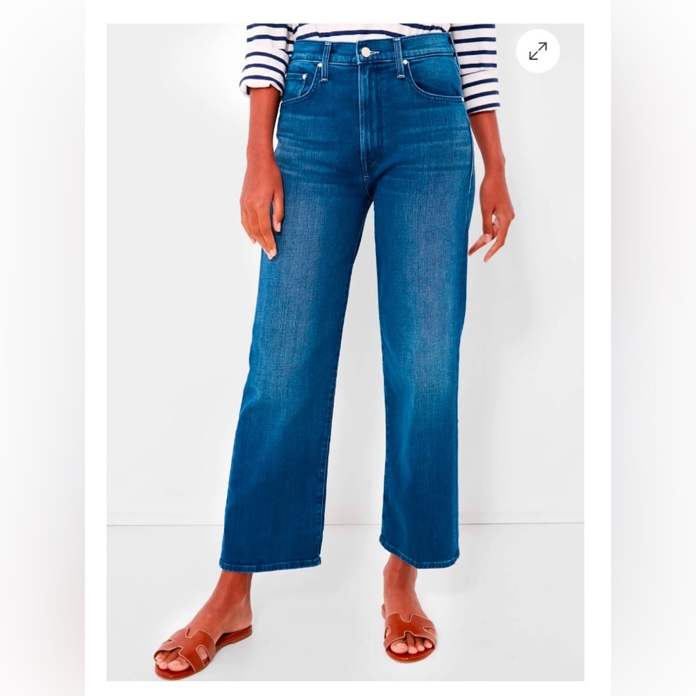 MOTHER DENIM sz 24
The Rambler Zip Ankle- High Tide